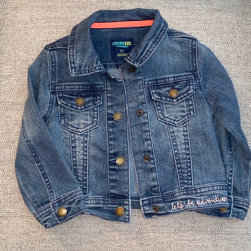 OshKosh denim jacket. 2T